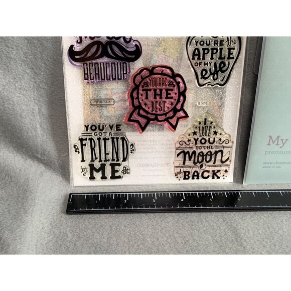 Close To My Heart S1405 You’ve Got A Friend Clear Stamp Set - Picture 4 of 9